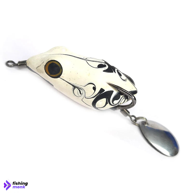 Bravvo Komo Hand Made Soft Frog Lure | 4.2cm | 5-6g - White