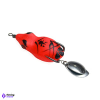 Bravvo Moda Hand Made Soft Frog Lure | 4cm 5 - 6g - Red Bait