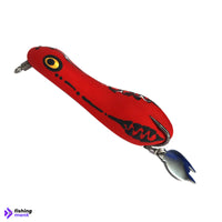 Bravvo Monster Hand Made Soft Frog Lure | 8cm | 9-10g - Red