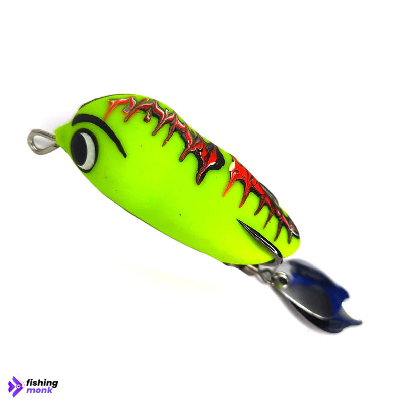 Bravvo Simba Hand Made Soft Frog Lure | 6cm | 10g - Lime