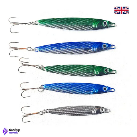 Dennett Pilchard Jig Kit 5 Assorted Sea Lures