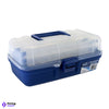 Jarvis Walker 2-Tray Clear-Top Tackle Box