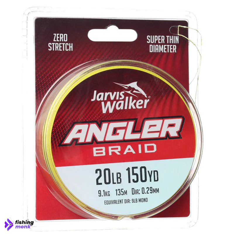 Jarvis Walker Angler Braid | 135mtr - Braid Line