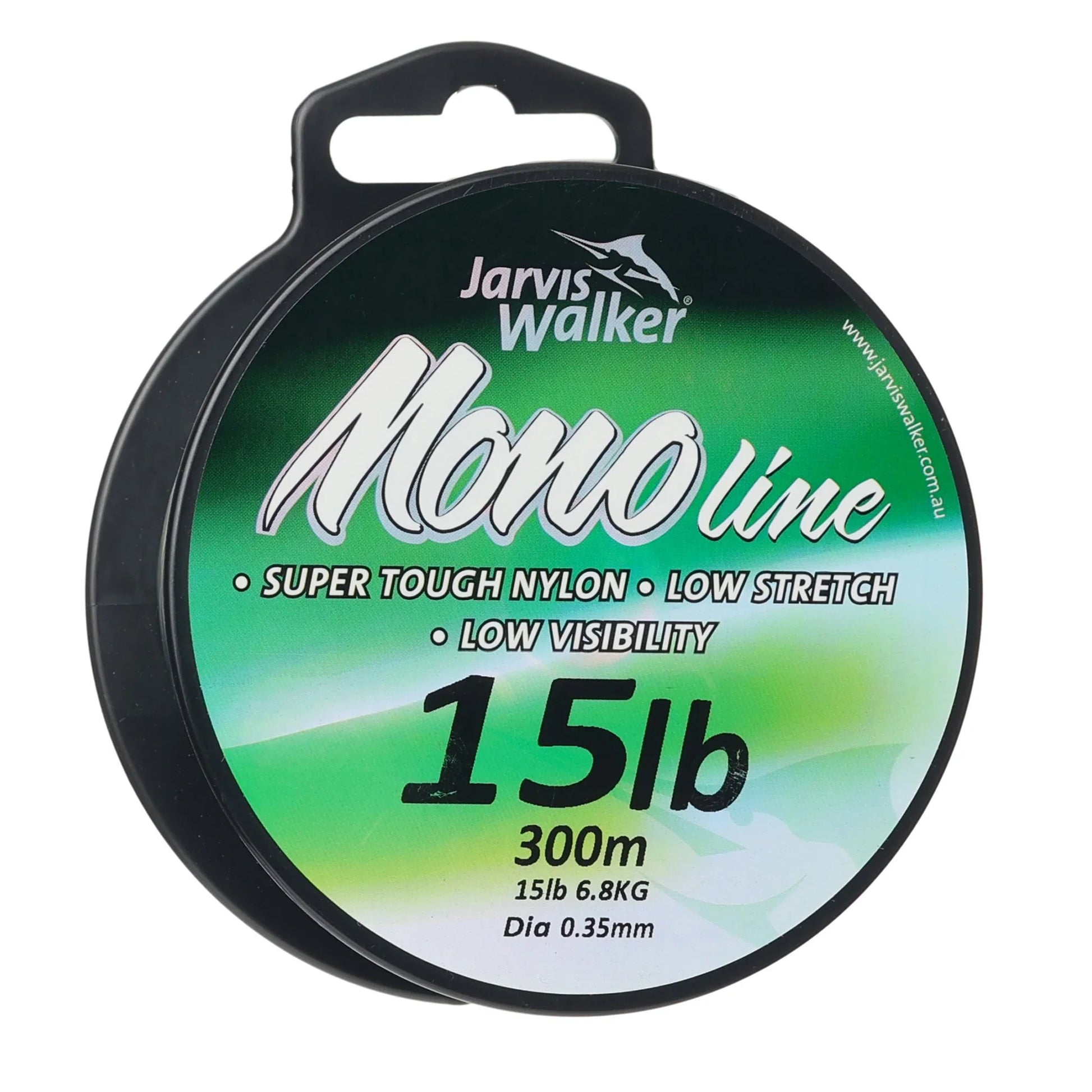 Jarvis Walker Monofilament Green Fishing Line 300m| 6LB - 30LB | 300M
