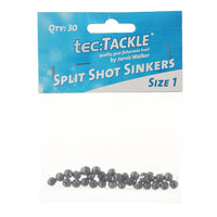 JARVIS WALKER TEC TACKLE SPLIT SHOT SINKERS