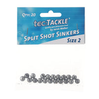 JARVIS WALKER TEC TACKLE SPLIT SHOT SINKERS