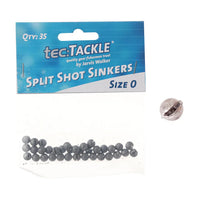 JARVIS WALKER TEC TACKLE SPLIT SHOT SINKERS