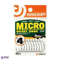 JungleGym Micro Worm Hook with ultra-sharp point and corrosion-resistant finish