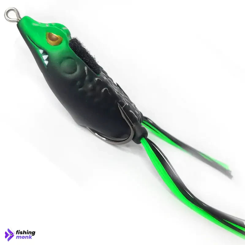 Lucana Black Mamba Frog Topwater Lure, 6.8 Cm, 18 Gm, Floating at Rs  250.00, Fishing Lure