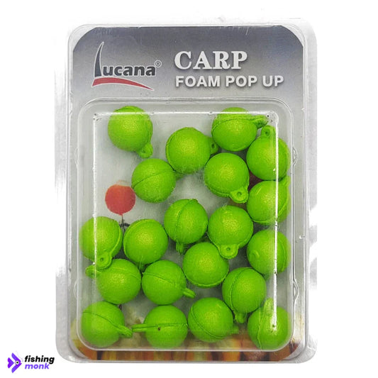 Lucana Carp Fishing Beads| 10mm - Green - ACCESSORIES