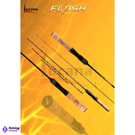 Lucana Flash Ultra Light Spinning Fishing Rod | 5.5ft