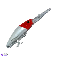 Lucana Ghosted Minnow | 70mm | 10g - Red Head - Fishing Lure