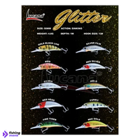 Lucana Glitter Sinking Minnow | Size: 50mm | 4.8g - Lure