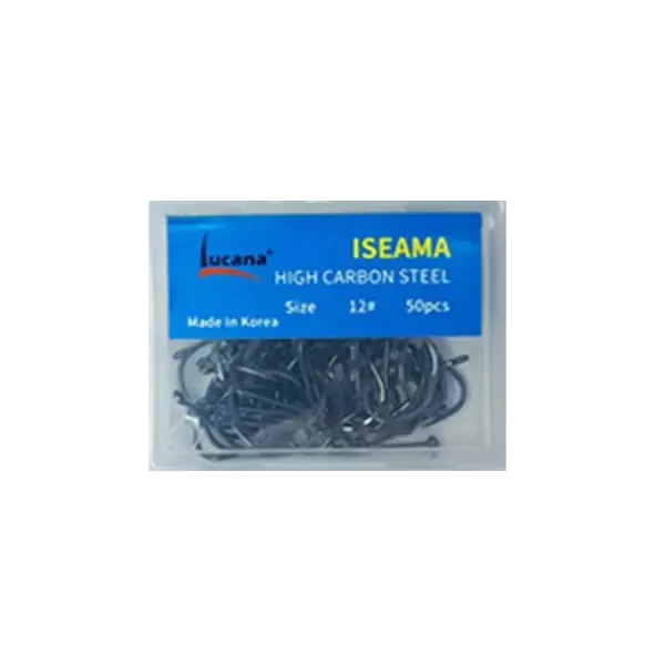 Lucana Iseama High Carbon Steel Hooks, Size: #4-15