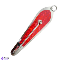 Lucana Metal Spoon Lure | 35g | 12.5cm - Red - Lure