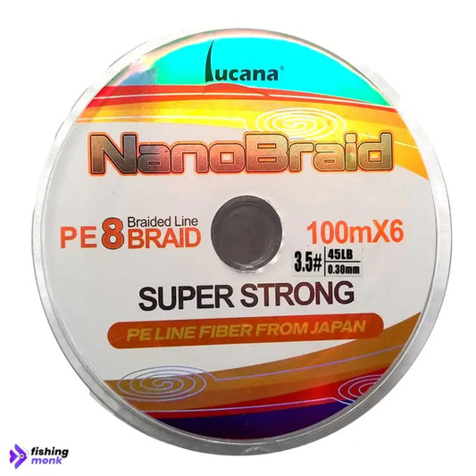 Lucana Nano Braid 8X Super Strong Connected Braid Line |