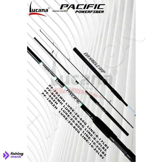 Lucana Pacific Spinning Fishing Rod | 8ft