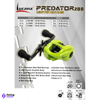 Lucana Predator 200 BAIT Casting Reel - Reel