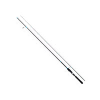 Shimano LUREMATIC S80L 8-foot saltwater spinning rod, full-length view showing light action profile and ergonomic handle