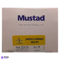 Mustad Round Bent Sea Hooks