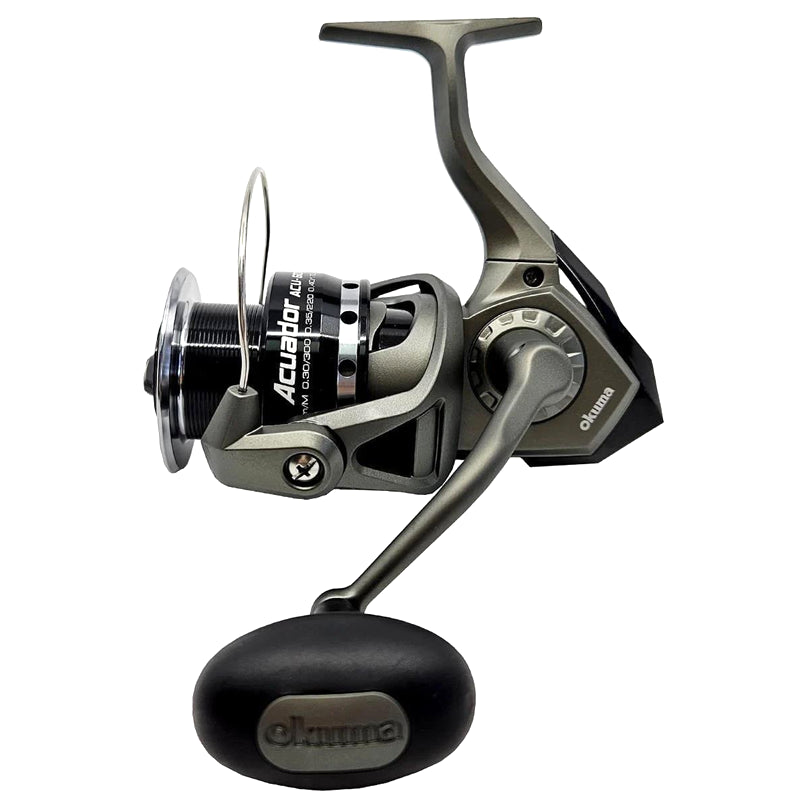 Okuma Acuador 6000A spinning reel side view