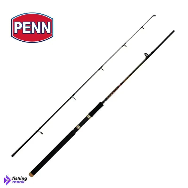 Canne à Pêche Penn Squadron III Jig 198cm - 60 Lb, 200-400g, Pour Pêche En Mer, Cabillaud, Flétan