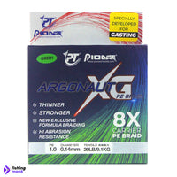 Pioneer Argonaut XG 8X Braid Line | 20lb - 60lb | 300 mtr