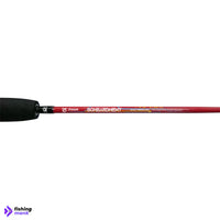 Pioneer Bombardment XF E-Glass Rod 6ft-8ft - 6ft / Red