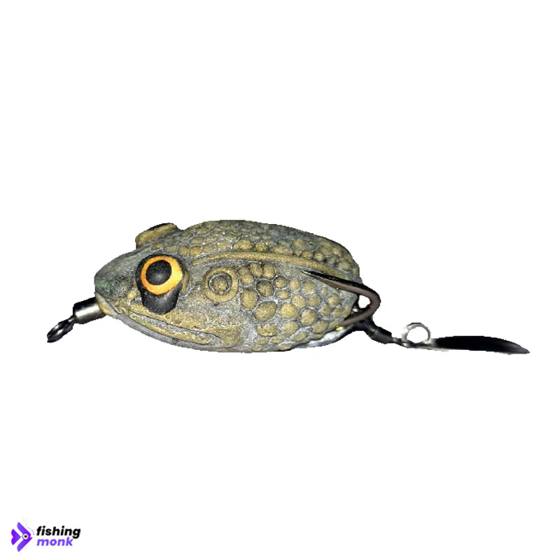 Kamptrade 5 Piece Rubber Frog Fishing Bait-Realistic Frog Bait
