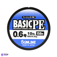 Sunline Basic PE Braided Fishing Line | 150 mtr | #5lb