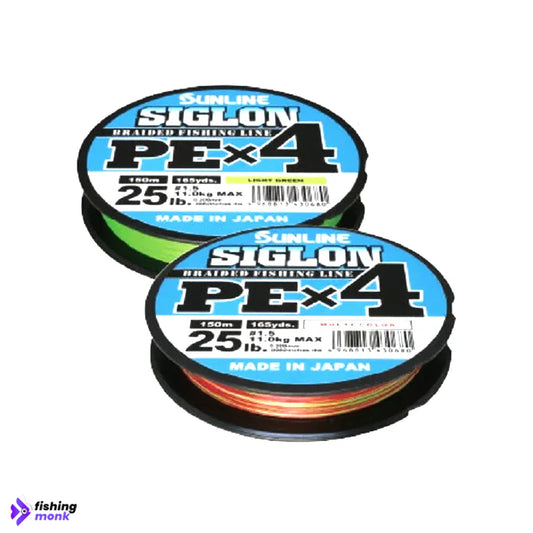 Sunline Siglon PE X4 100 m #Multi color Braid Line made