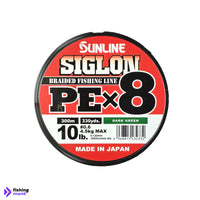 Sunline Siglon PE X8 Braided Fishing Line | #10lb - #50lb