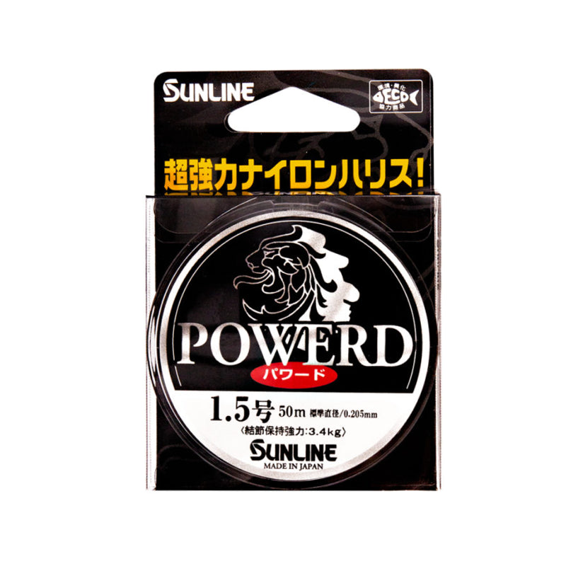 Sunline Powerd Nylon fishing line 50 meters monofilament spool