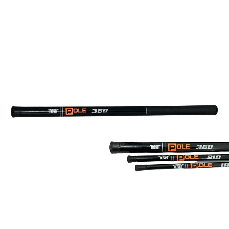 High-quality Terry pole rod designed for durability and performance in fishing, featuring a lightweight and ergonomic build for easy handling.