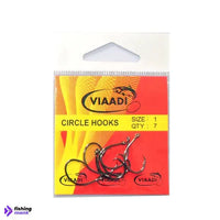 Viaadi Circle Hooks | Size: #1 - 6 - Fishing Hook